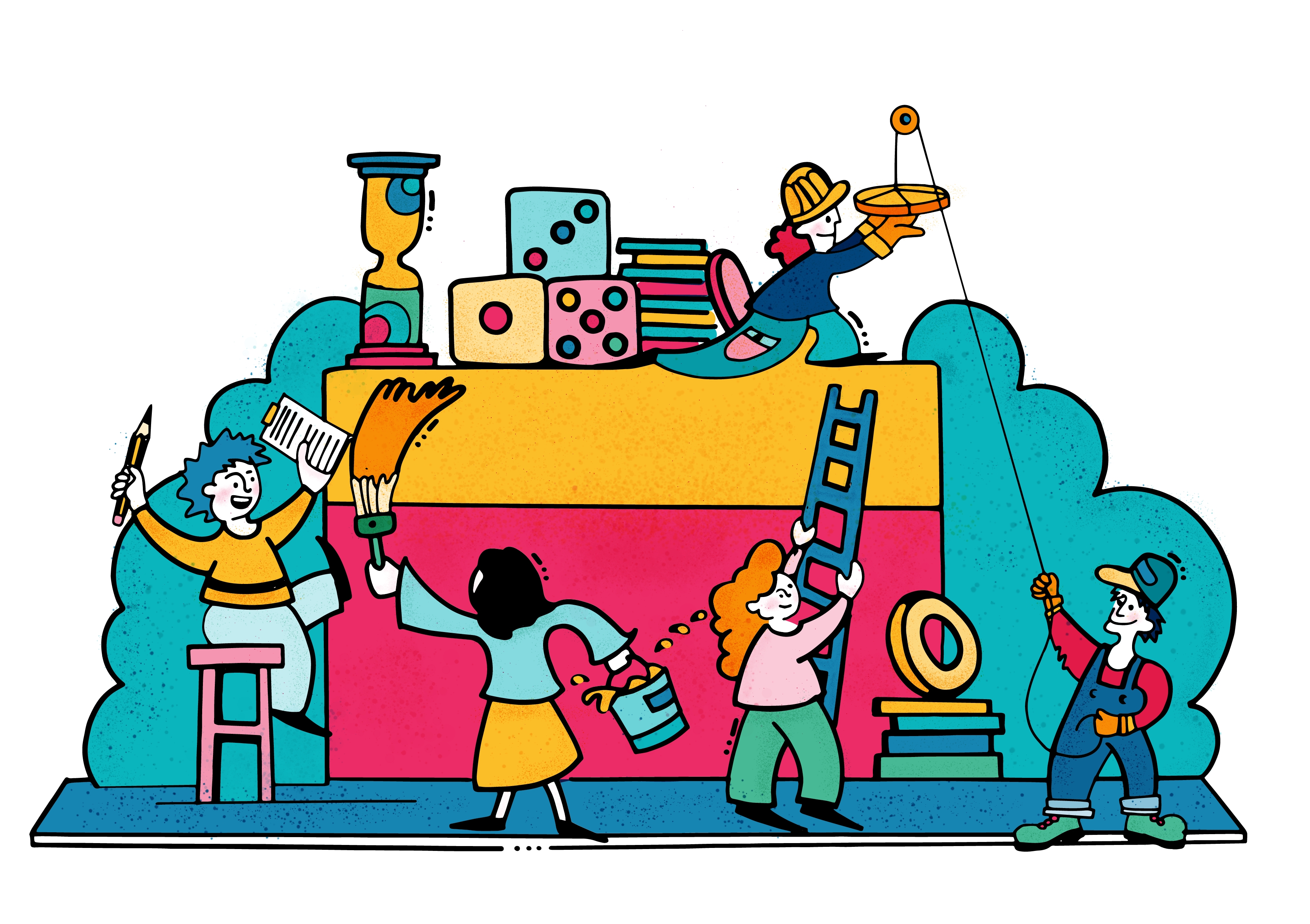 Ilustración de contacto